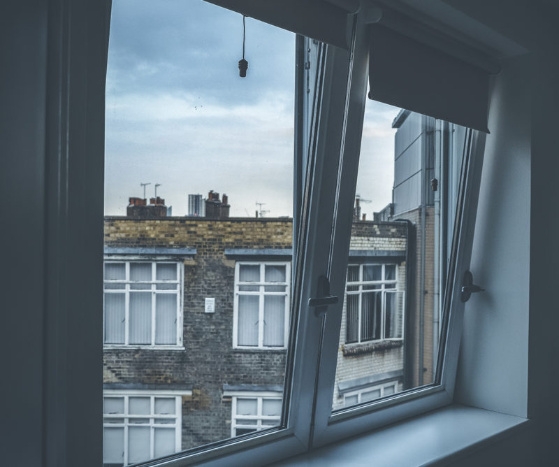 Installation de fenêtres chez un particulier