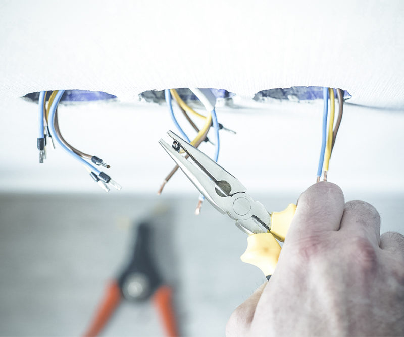 Réparation des prises de courant